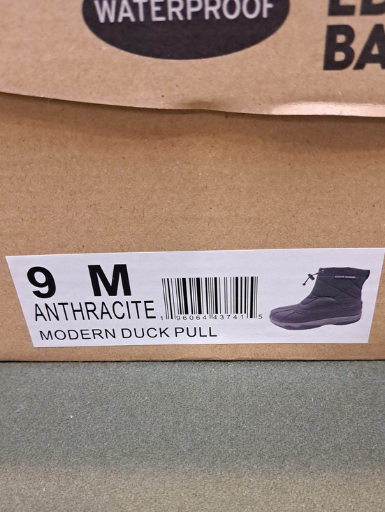 Eddie Bauer Anthracite Modern Duck Pull Boot - Color: Black - Size: Men 9 main image 9